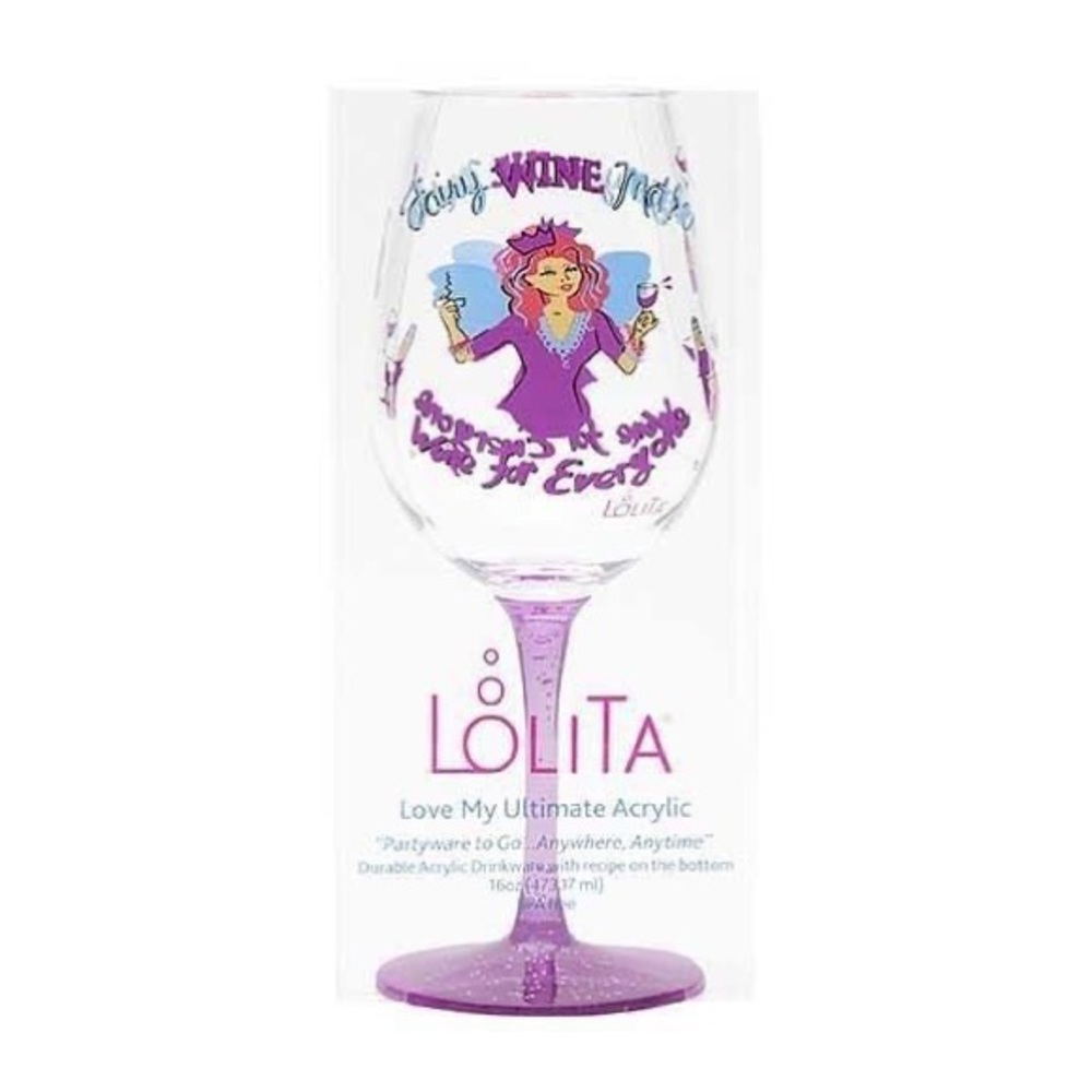 New Lolita Fairy Wine Mother wine glass